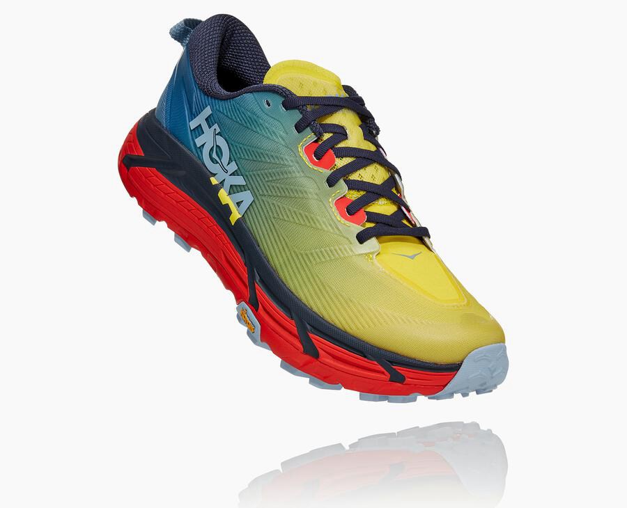 Zapatillas Trail Hoka One One Hombre - Mafate Speed 3 - Azules - JCL142037